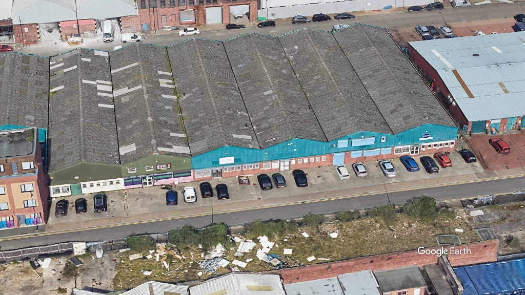 Paul Street, Node Trading, c Google Earth