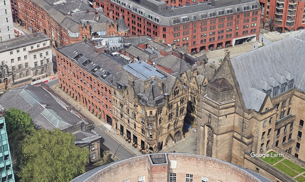 Mount St, Manchester, Quorum, c Google Earth