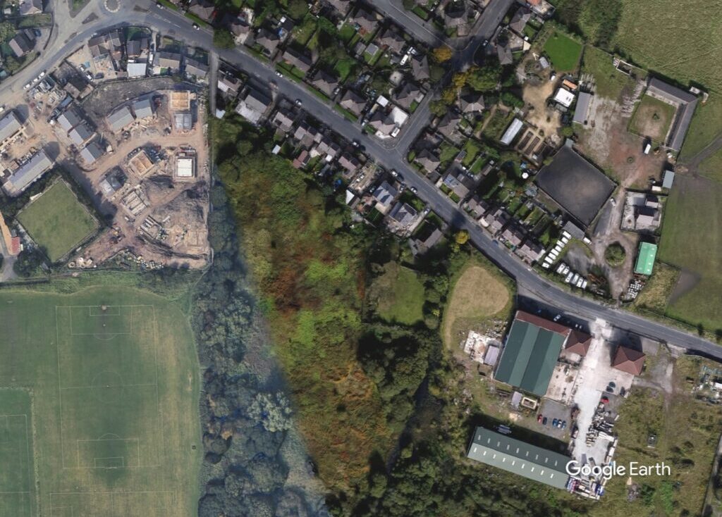 Fleet Lane, Breck Homes, c Google Earth