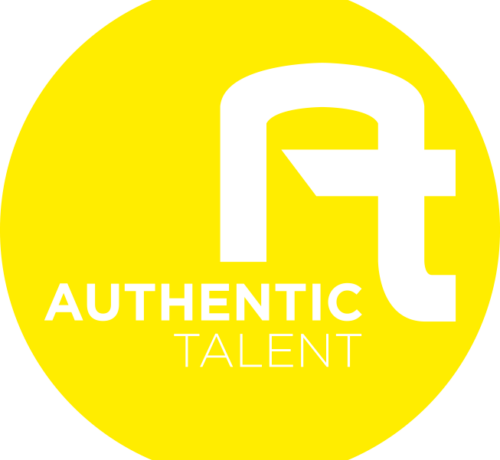 Authentic Talent logo yellow circle