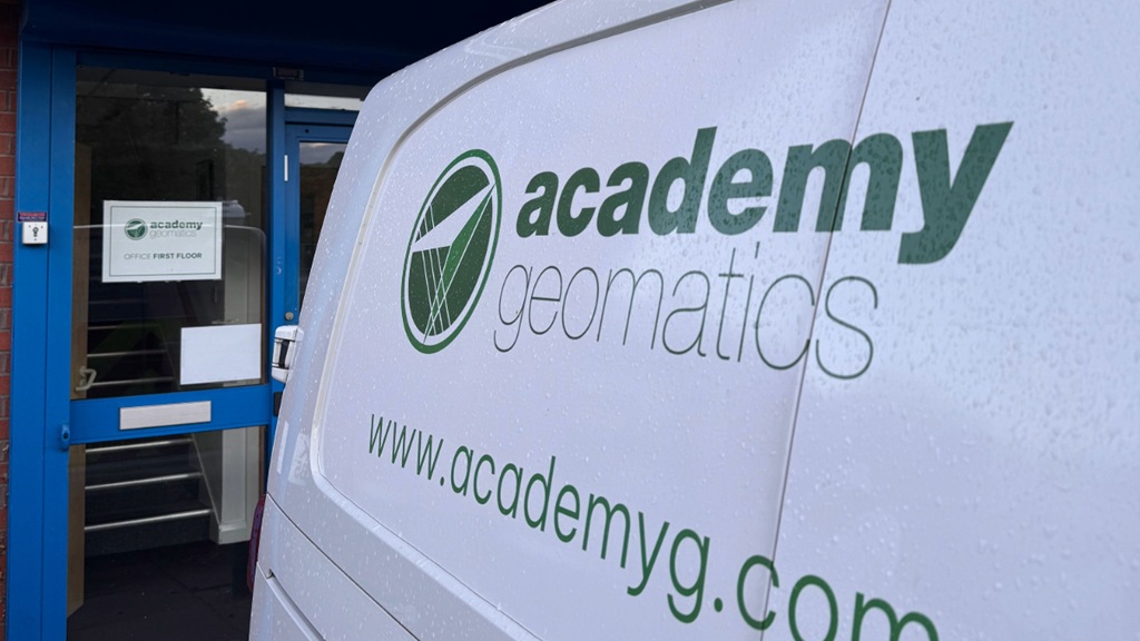 Academy Geomatics van, Warrington, p Team Valley Group