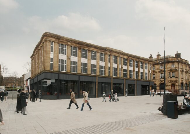 Accrington Square Transformation Hyndburn Council c AEW Architects