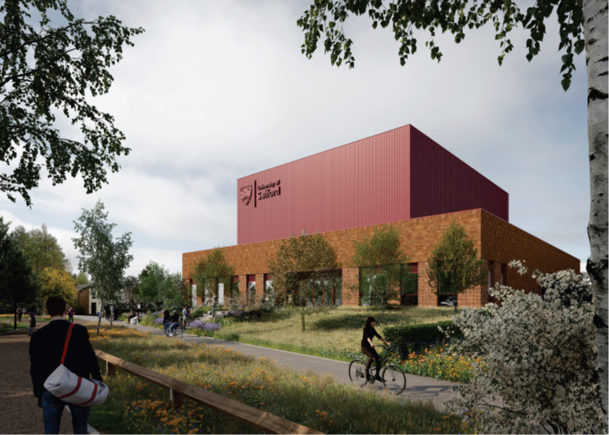Acoustics building, Uni of Salford, p This is RMS