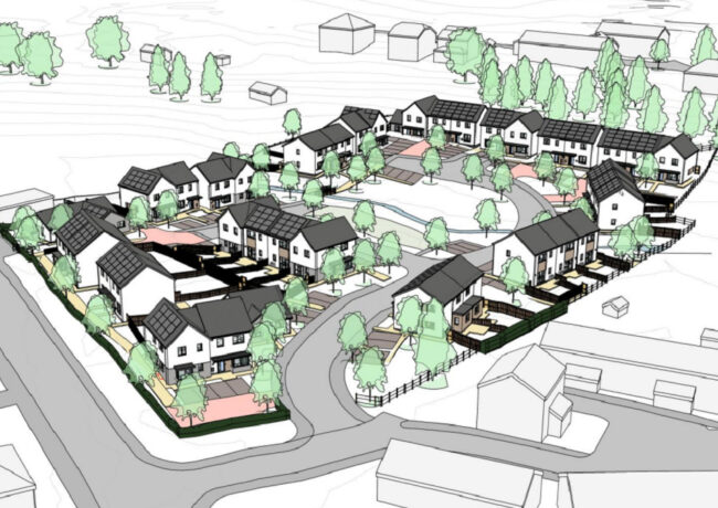 Affordable housing in Penrhyndeudraeth, Williams Homes, p planning