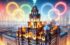 Ai generated image of Liverpool hosting the Olympics, c Generated using Microsoft Designer