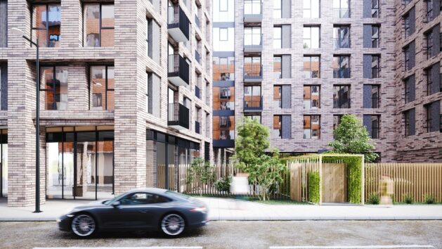 Ancoats Gardens Exterior Entrance Media