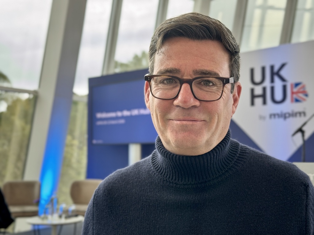 Andy Burnham MIPIM c PNW