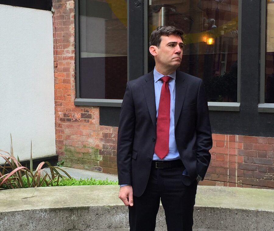 Andy Burnham Serious