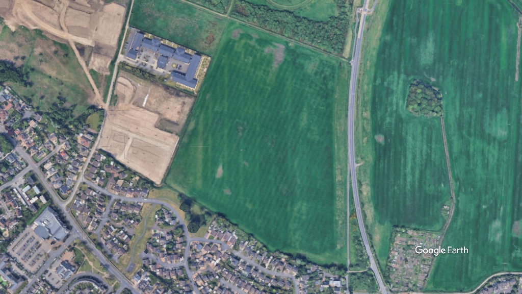 Ansdell site, River Properties, c Google Earth snapshot