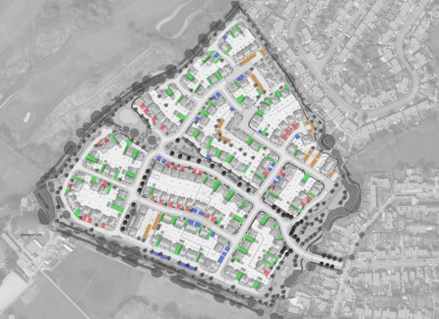 Anwyl Homes App For 217 Homes In Handforth Between Clay Lane And Sandforth Lane
