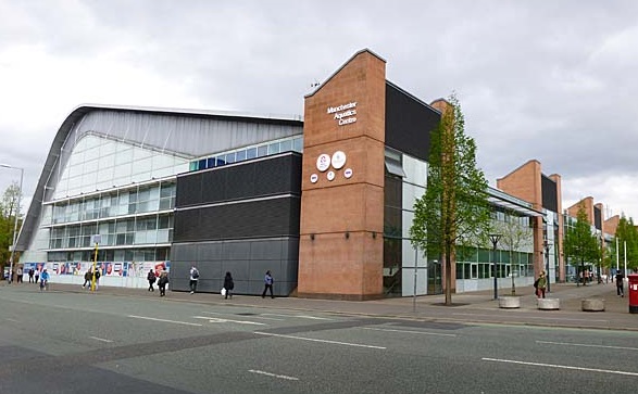 Aquatics Centre Manchester Exterior