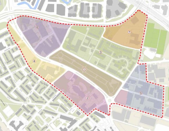 Ardwick Green Masterplan Six Character Areas July 2020