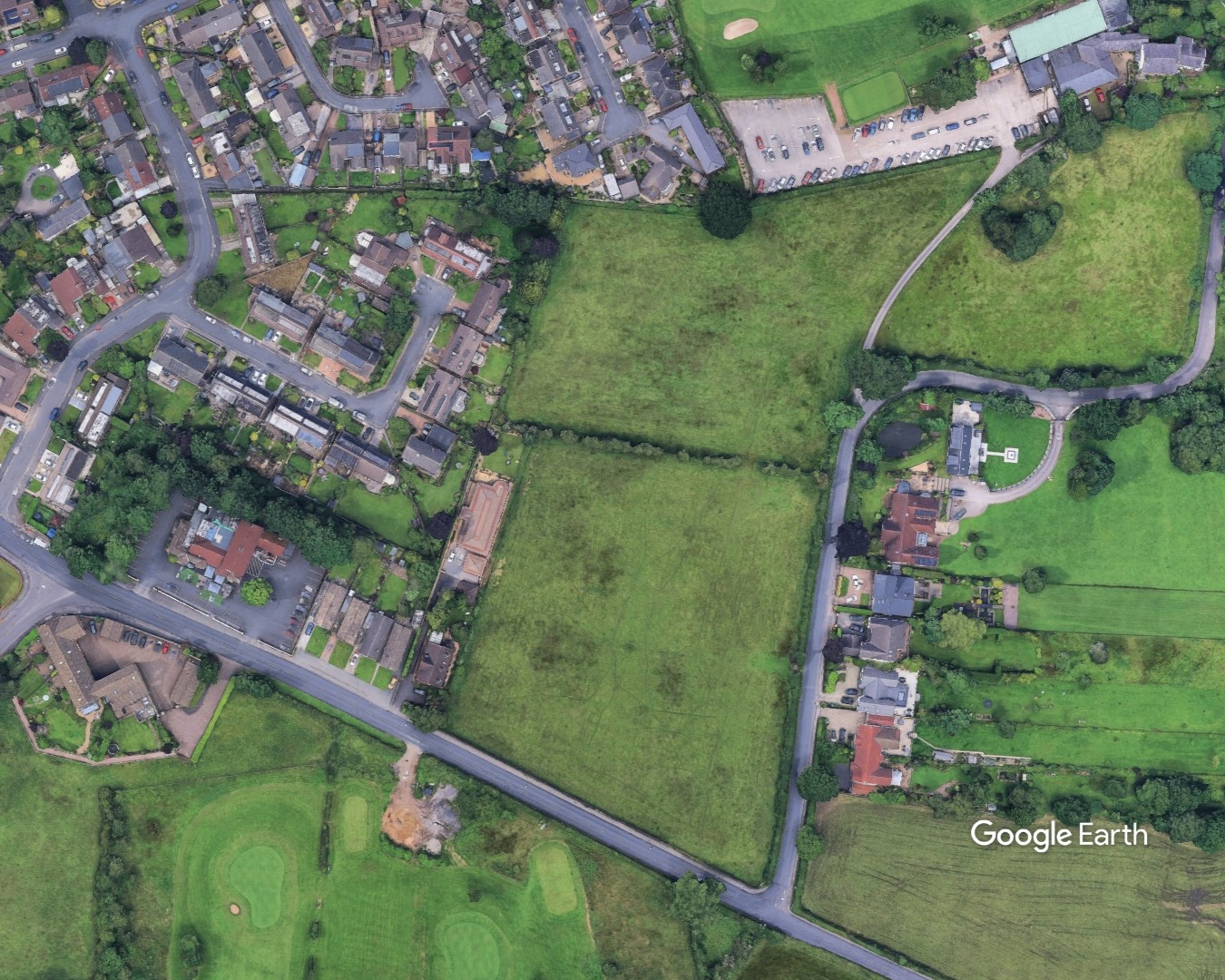 Arthur Lane Consultation, Rowland Homes, c Google Earth