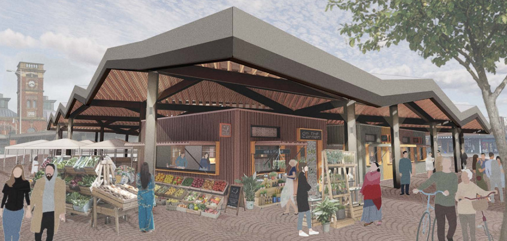 Ashton Market Square , Tameside Council, p planning docs