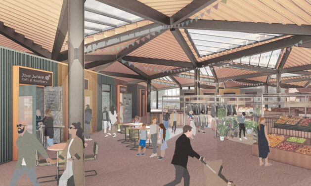 Ashton Market Square NEW, Tameside Council, p Buttress Architects