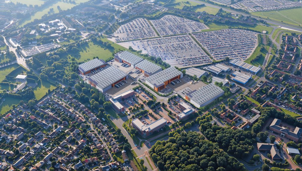 Atlas Business Park extension, Aviva Investors, p Turley