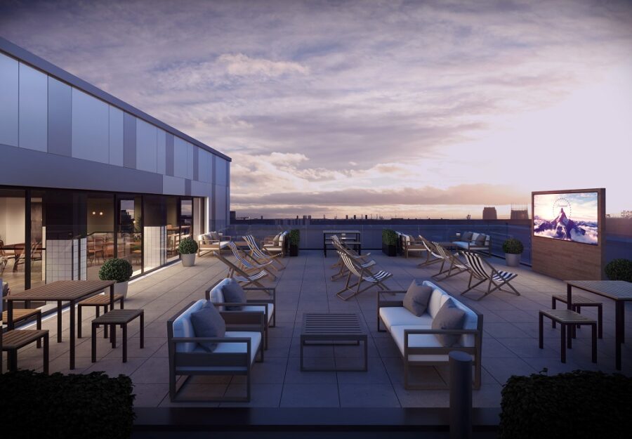 Aura Rooftop Terrace, Falconer Chester Hall Architects, C Falconer Chester Hall Architects