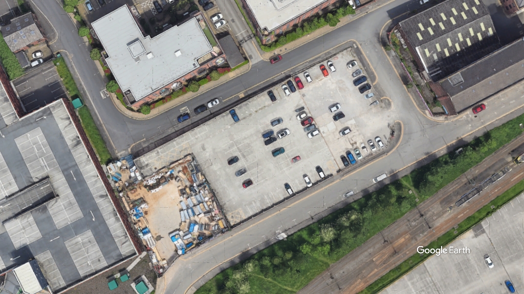 Baird Street, Renaker, c Google Earth snapshot