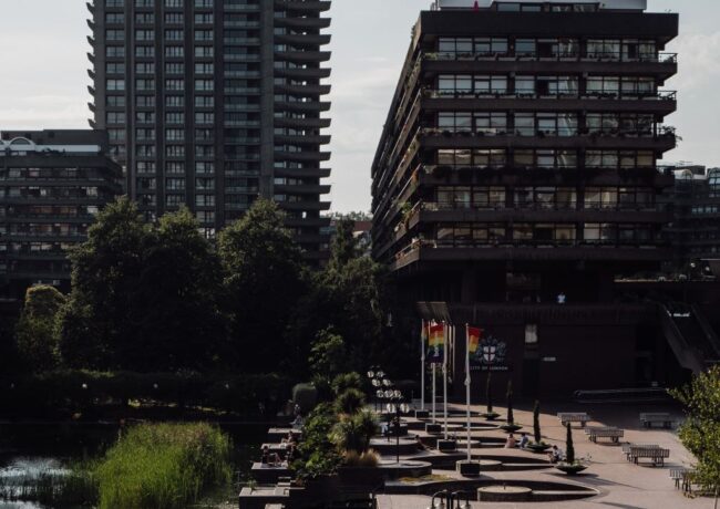 Barbican Centre in London, c Andreas Karamalikis on Unsplash
