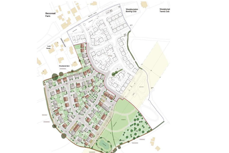 Bartle Lane phase two, Gleeson Homes, p planning docs