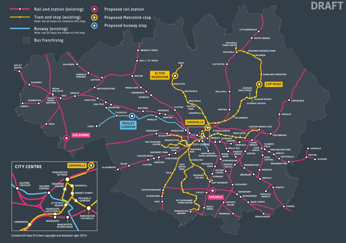 Bee Network plans , GMCA, p GMCA documents