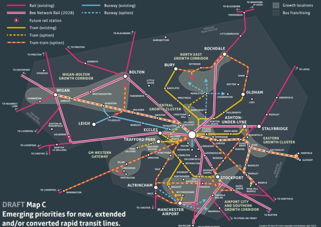 Bee Network plans, GMCA, p GMCA documents