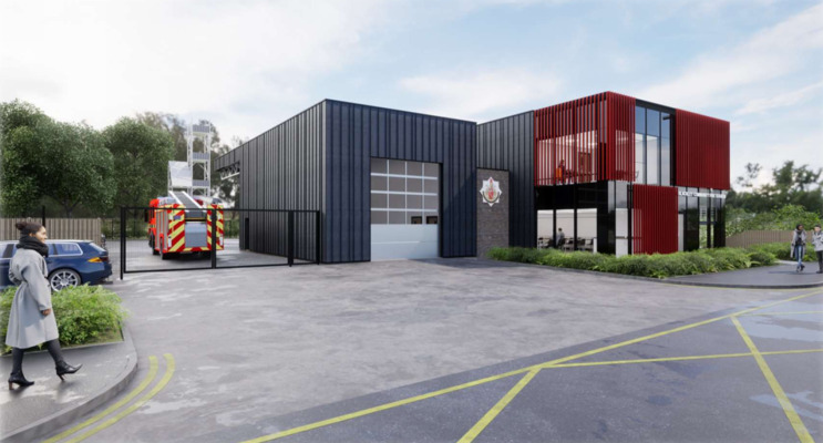 Blackley Fire Station, Harley Haddow, p.Harley Haddow