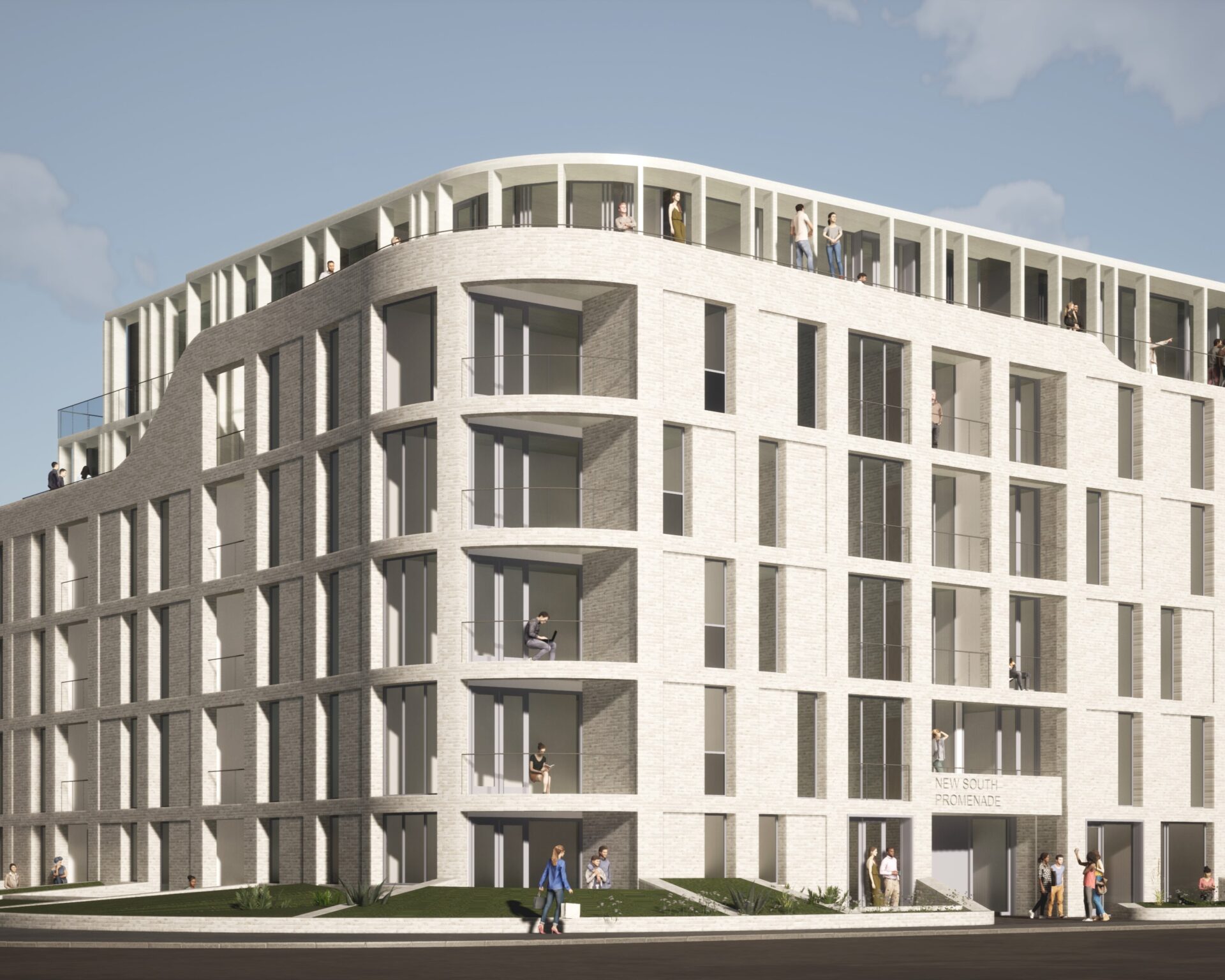 Blackpool flats , Coastway Developments, p via planning docs