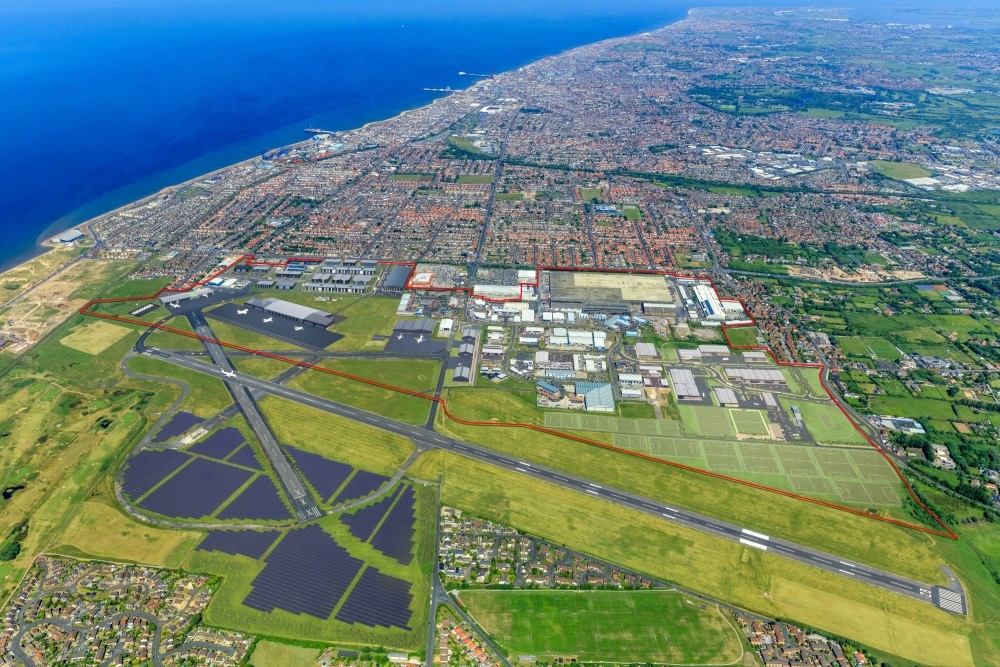 Blackpool Enteprise Zone artist impression, Blackpool Council, p Blackpool Council