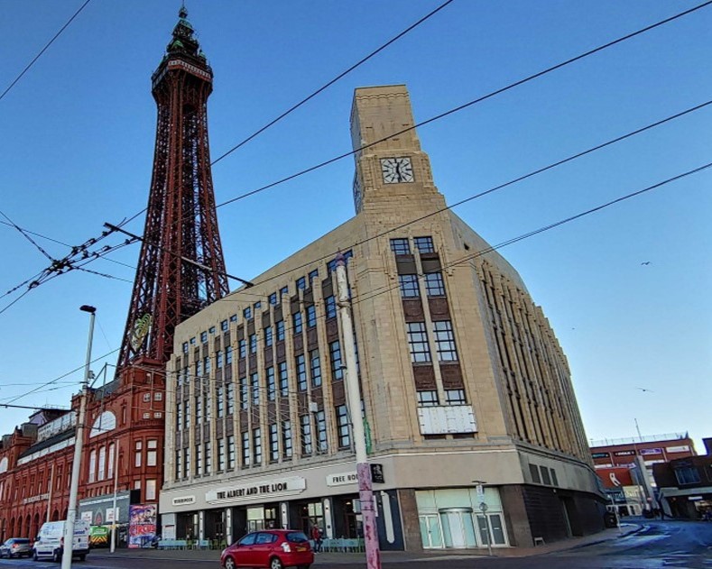Blackpool Promenade Conversion Blackpool Global p via planning documents