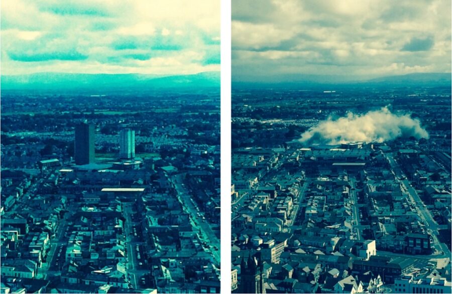 Blackpool towers demolition