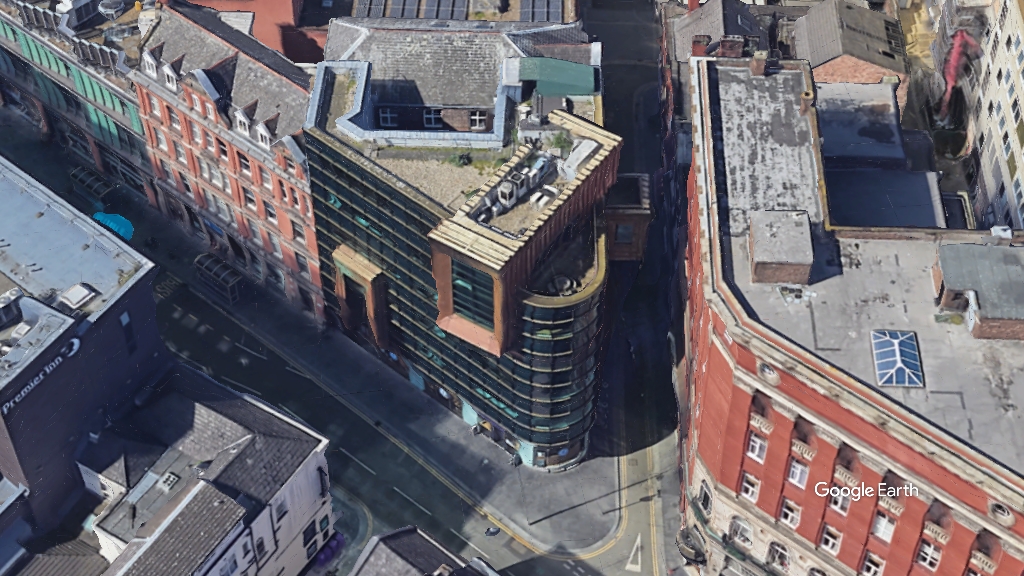 Bling Bling Building, Signature, c Google Earth snapshot