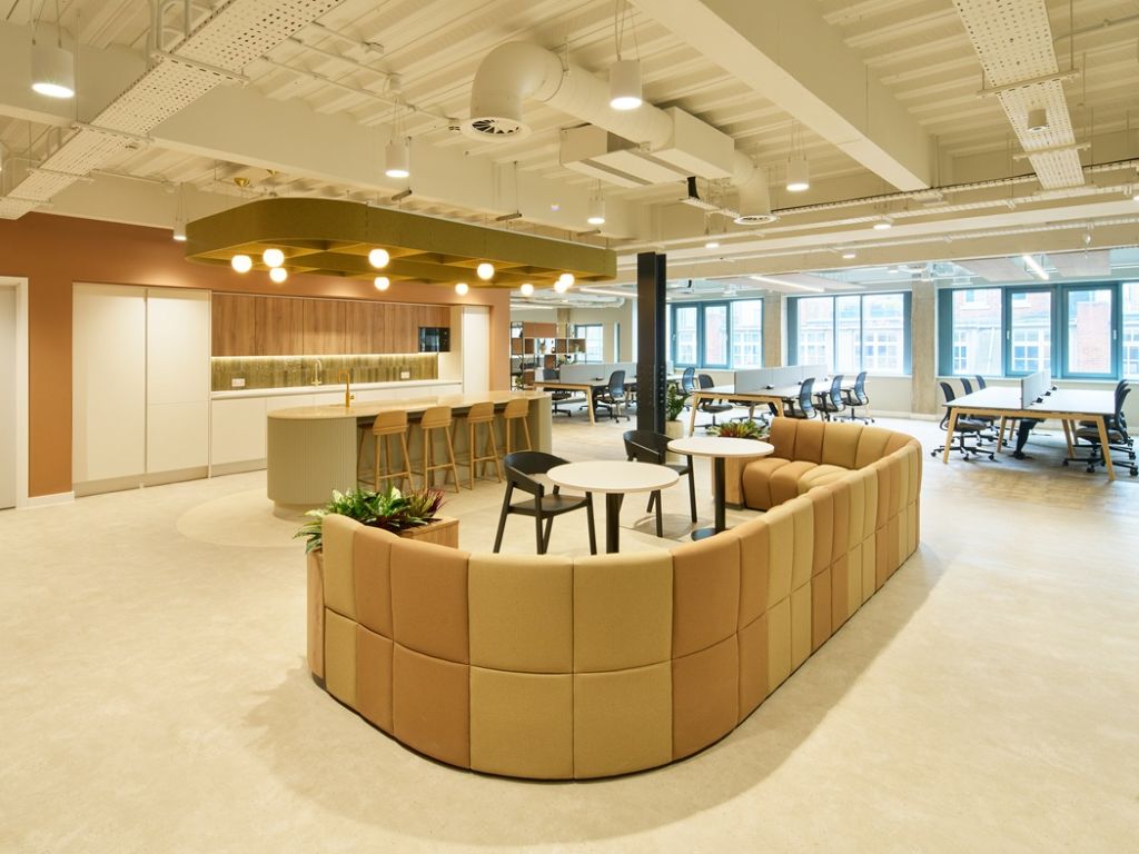 The office suites feature a range of spaces. Credit: via Knight Frank