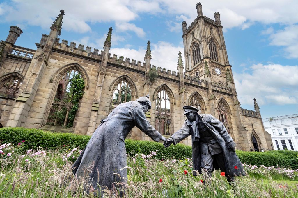 Bombed Out Church Liverpool, c David Munn