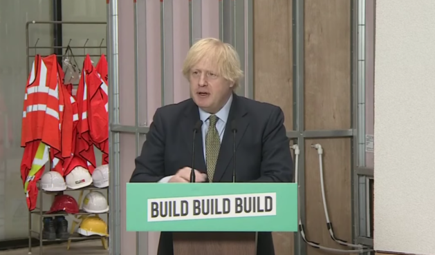 Boris Johnson Build Build Build