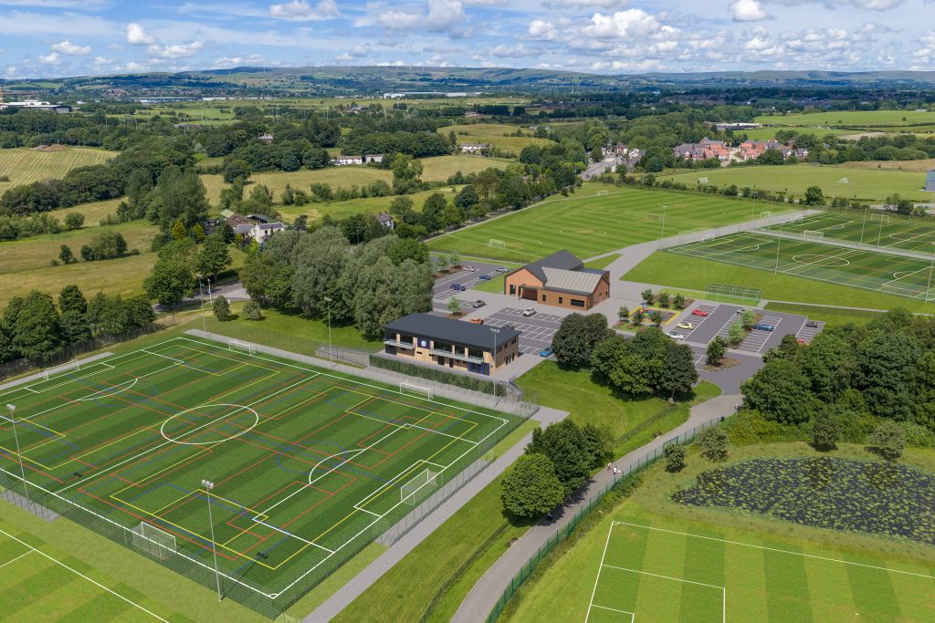 Bowlee Playing Fields, Rochdale AFC and Rochdale Council, p Enabl