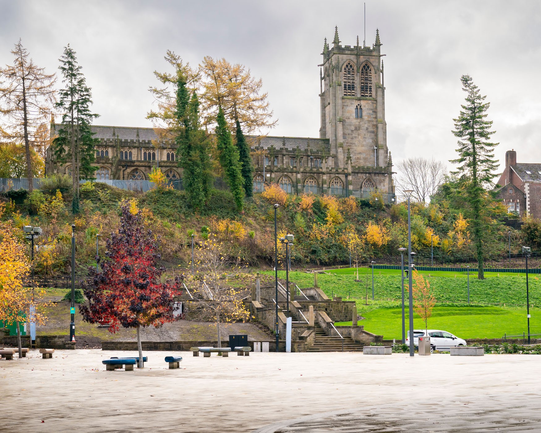Broadfield Park Slopes, RDA, p via Rochdale Council
