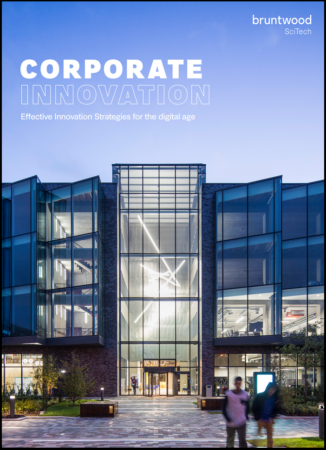 Bruntwood SciTech Corporate Innovation Report Cover