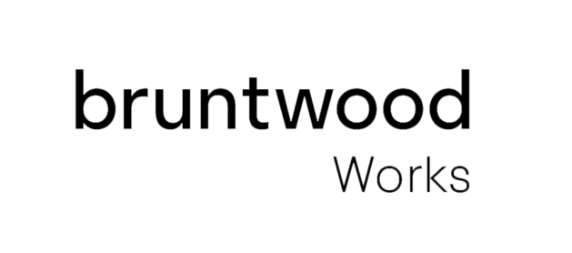 Bruntwood Works Logo White