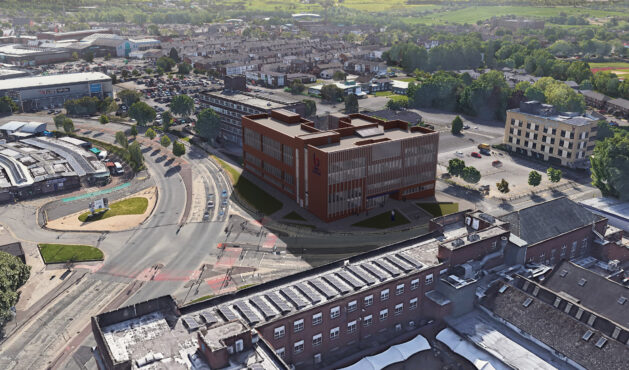 Bury College Aerial