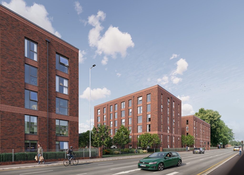Buzz Bingo housing, KirkmanshulmeLane, Manchester, Kellen c Jigsaw