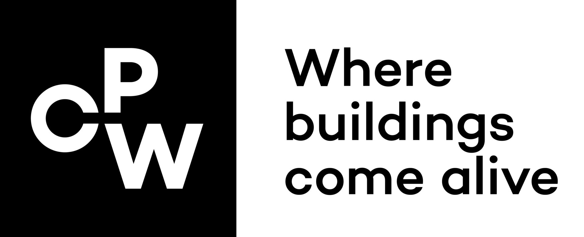 CPW Logo, strapline, Black