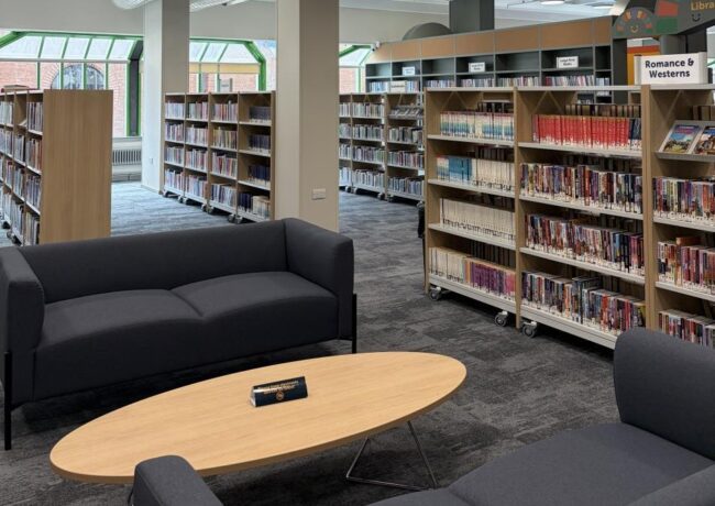 Carlisle Library, Carlisle, c Cumberland Council via Merrion Strategy