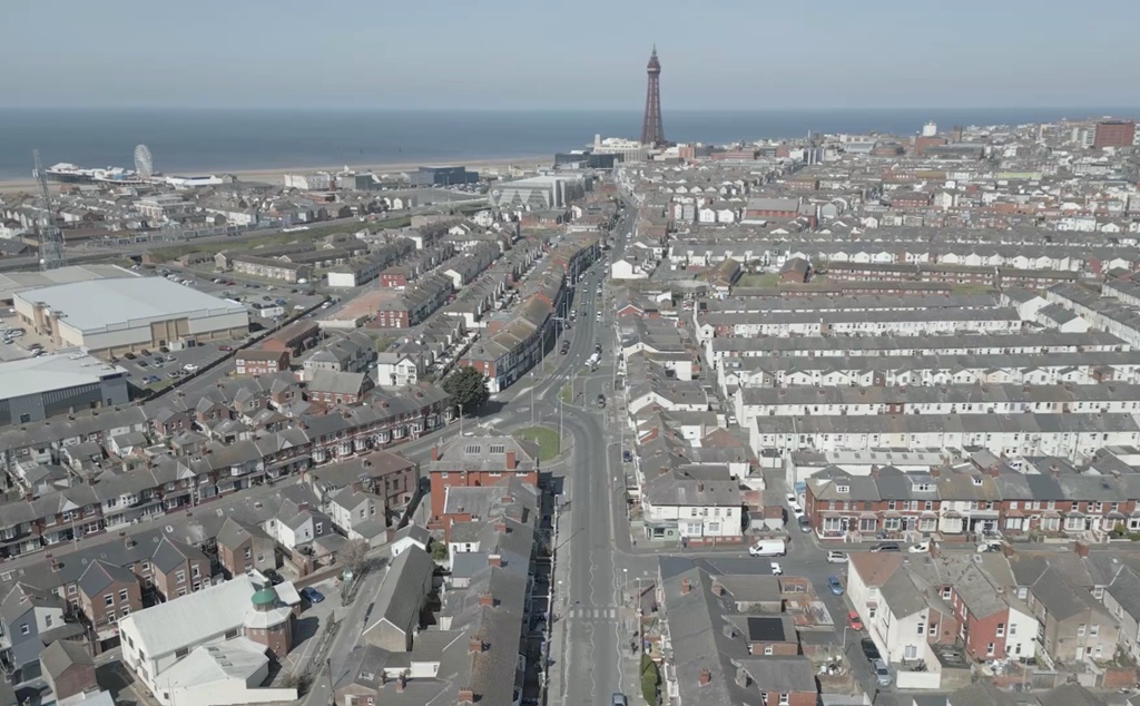Central Blackpool aerial, p Blackpool Council
