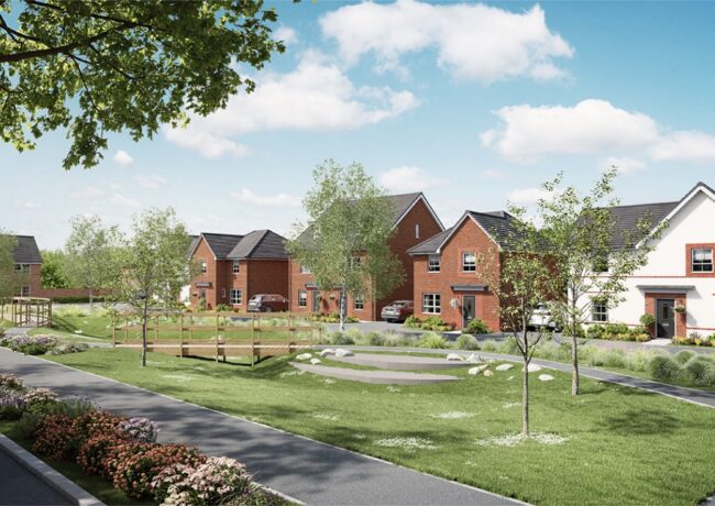 Cherryfield Drive Barrat and David Wilson Homes p UK Networks