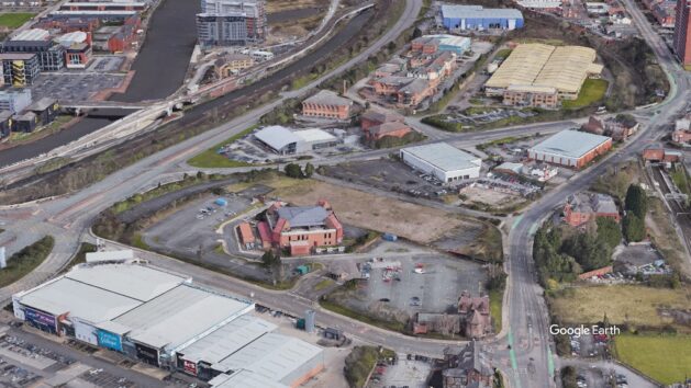 Chester House, Trafford, P.Google Earth 0