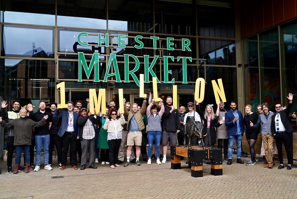 Chester Market first million visits, p.CWAC