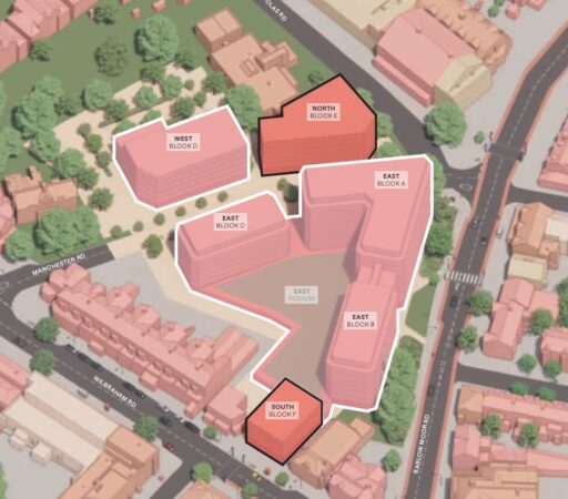 Chorlton Cross, PJ Livesey, p via planning documensts