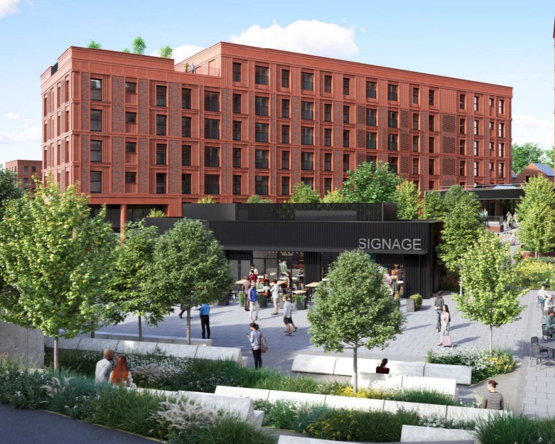 Church Wharf Bolton, Watson Homes, p via planning documents