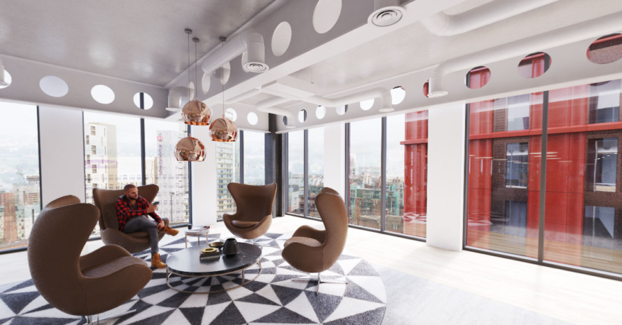 Circle Square Office Interior